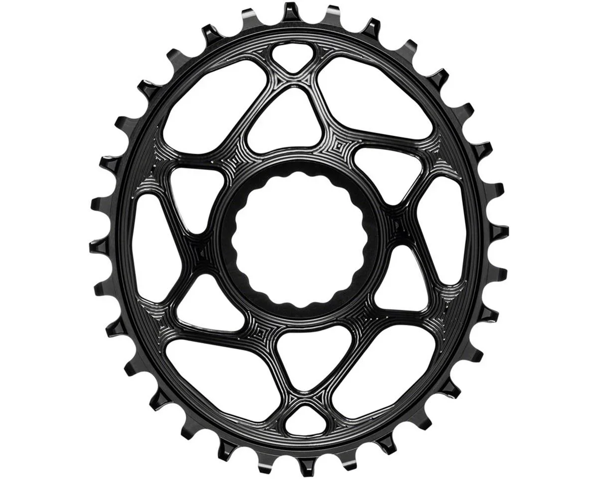 Absolute Black Direct Mount Race Face Cinch Oval Chainrings (Black) (Single) (3mm Offset/Boost) (32T) (1 x 10/11/12 S...